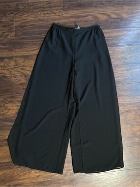 VTG R&K Wide Leg Black Palazzo Pants